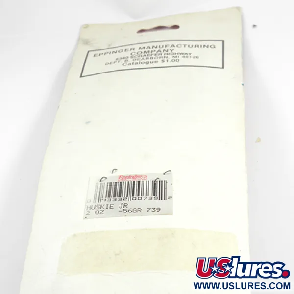 Eppinger Dardevle Huskie Junior Skeddrag, Grön / Nickel, 58g, #2474