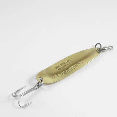 Luhr Jensen Krocodile Die #5 Skeddrag, Guld, 21g, Långkastande, #2480