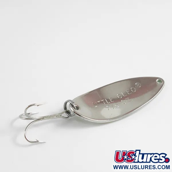 Acme Little Cleo Glow Skeddrag, Nickel/Vit/Glow, 11,5g, Glow, #2512