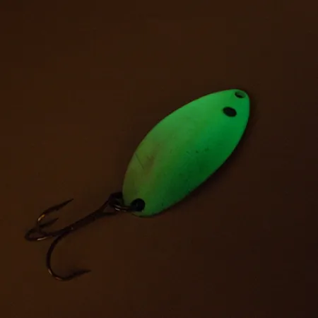 Acme Little Cleo Glow Skeddrag, Nickel/Vit/Glow, 11,5g, Glow, #2512