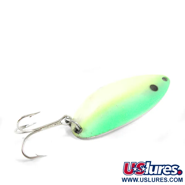 Acme Little Cleo Glow Skeddrag, Nickel/Vit/Glow, 11,5g, Glow, #2512