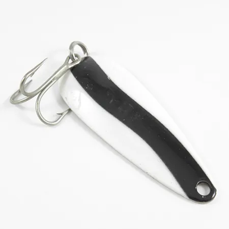 Len Thompson #2 Skeddrag, Svart/Vit/Mässing, 28g, Klassisk, #2518