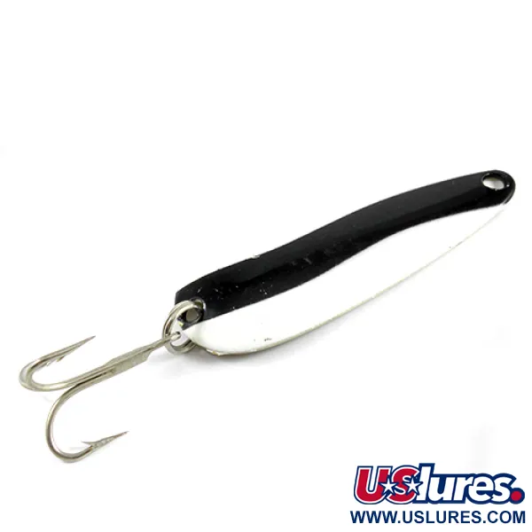 Len Thompson #2 Skeddrag, Svart/Vit/Mässing, 28g, Klassisk, #2518