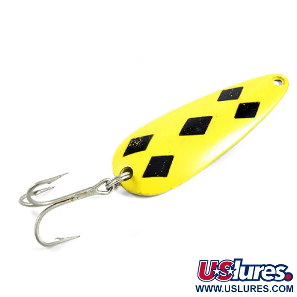 Len Thompson #2 Skeddrag, Gul/Svart/Mässing, 28g, #2519
