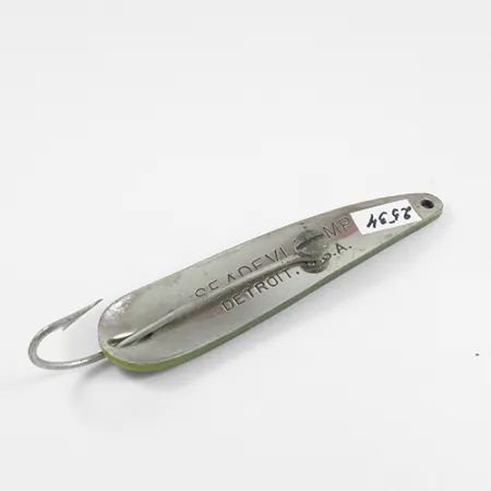 Weedless Dardevle Seadevle Imp Skeddrag, Frog, 28g, vasskydd, #2534