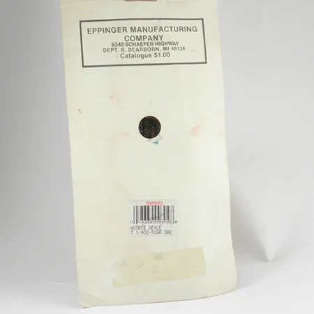 Eppinger Dardevle Huskie Devle Skeddrag, Svart/Elfenben, 91g, #2560