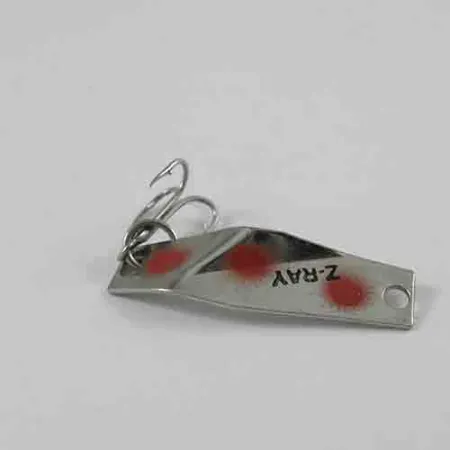 Z-RAY Lures Z-Ray Model 110 Skeddrag, Nickel/Röd, 1,5g, #2563