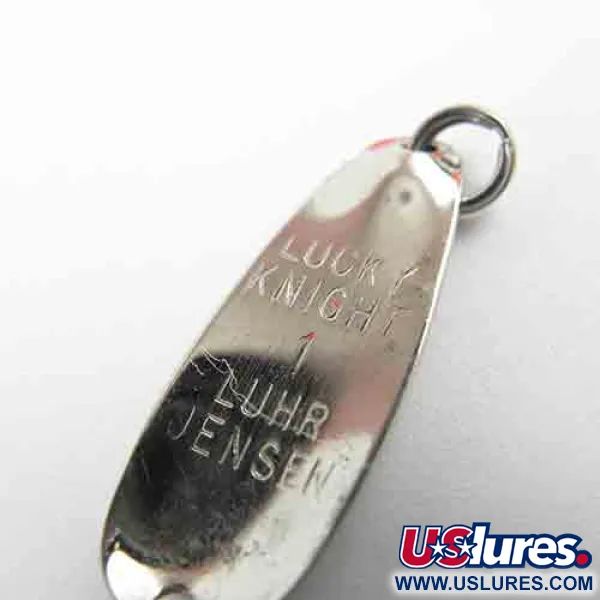 Luhr Jensen Lucky Knight 1 Skeddrag, Nickel / Röd, 1,1g, #2565