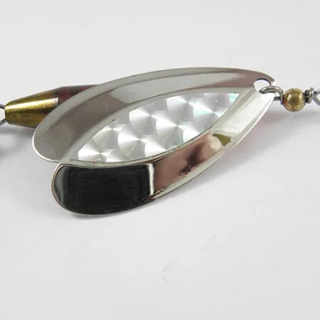 Luhr Jensen Les Davis Bolo Spinnare, Mässing/Nickel, 14g, #2570