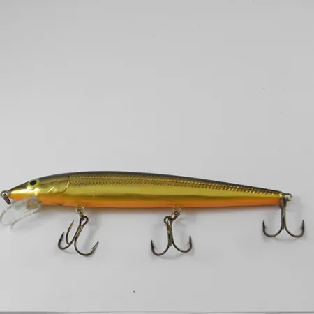 Rapala Original Floater Wobbler, Guld, 18g, Balsa, #2574