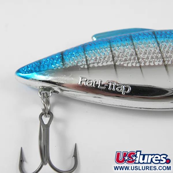 Bill Lewis Rat-L-Trap Lipless Crankbait, Light Blue / Silver, 14g, #2576