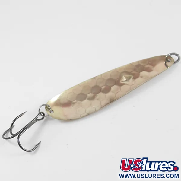 Luhr Jensen Diamond King 4 Skeddrag, Hamrat guld, 14g, #2588