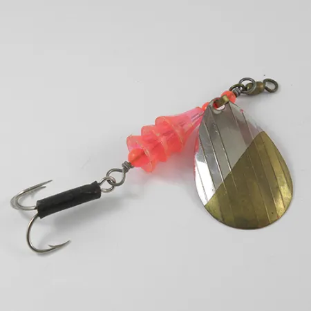 Lucky Strike Coffe Spoon Skeddrag, Nickel/Mässing/Röd, 8g, #2590