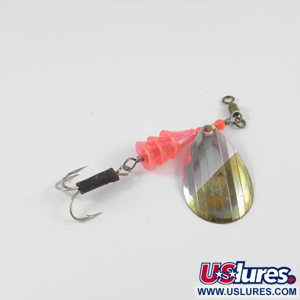 Lucky Strike Coffee Spoon Spinnare, Nickel/Mässing/Röd, 7g, #2595