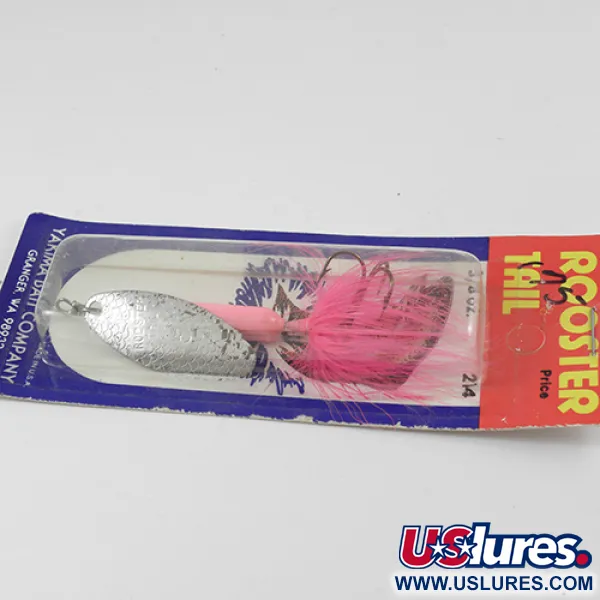 Worden’s Original Rooster Tail 6 Spinnare, Silver/Rosa, 15g, #2597