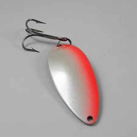 Little Cleo (Hula Girl) Skeddrag, Vit/Röd/Nickel, 14g, #2604