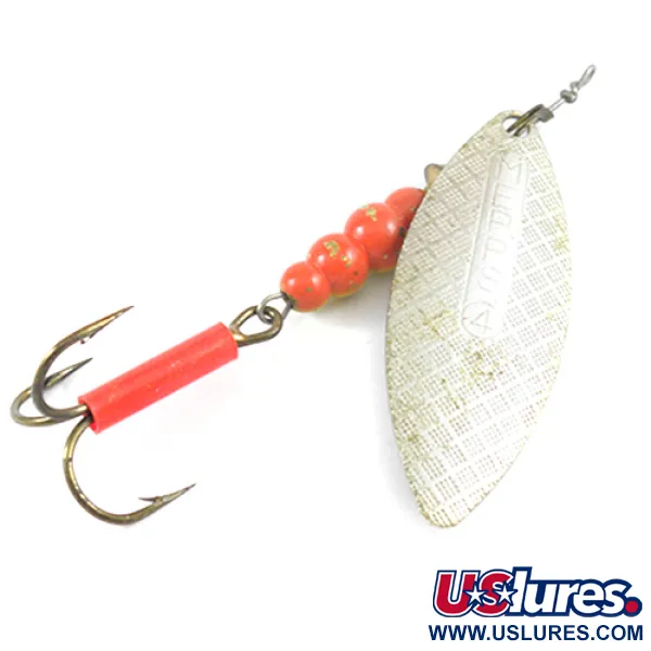 Mepps Aglia Long 4 Spinnare, Nickel, 17g, Willow-sked, #2606