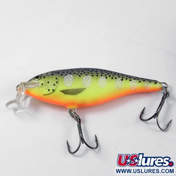 Rapala Shallow Shad Rap Wobbler, Abborre, 7g, Balsa, #2613
