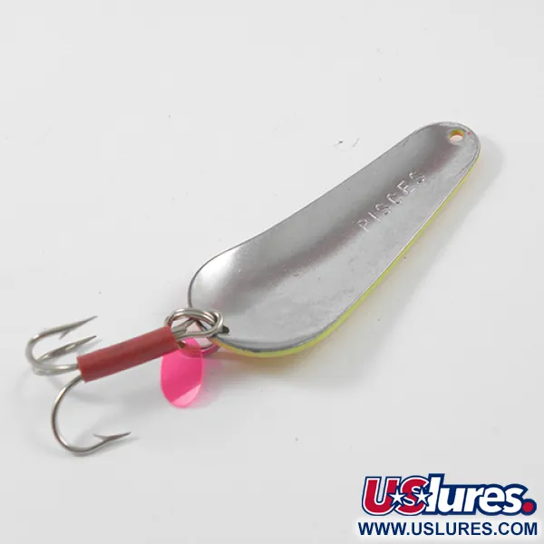 Pisces Skeddrag, Yellow/Orange/Nickel, 17g, Holografisk dekor, #2629