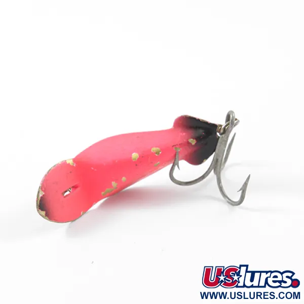 Buck Perry Spoonplug Skeddrag, Rosa / Svart, 4g, Mässing, #2632