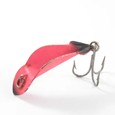 Buck Perry Spoonplug Skeddrag, Rosa / Svart, 4g, Mässing, #2632