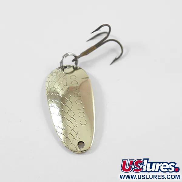 Thomas Colorado Skeddrag, Guld, 7g, Fjällmönster, #2636