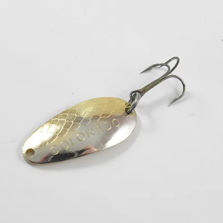 Thomas Colorado Skeddrag, Guld / Silver, 5g, Fjällmönster, #2637