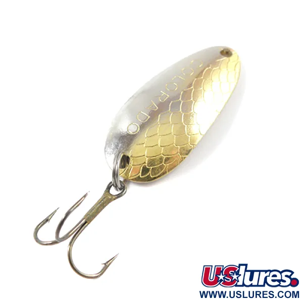 Thomas Colorado Skeddrag, Guld / Silver, 5g, Fjällmönster, #2637