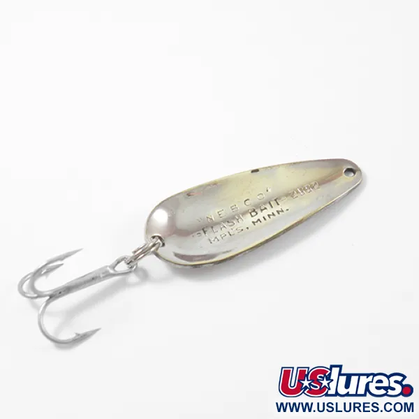 Nebco Flash Bait 2662 Skeddrag, Hamrad nickel, 8g, Klassisk, #2641