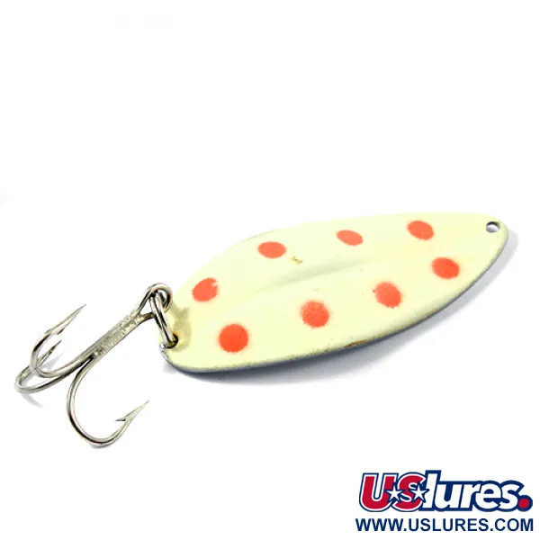 TODDCO Main liner Glow Skeddrag, Glow White/Red/Nickel, 21g, #2662