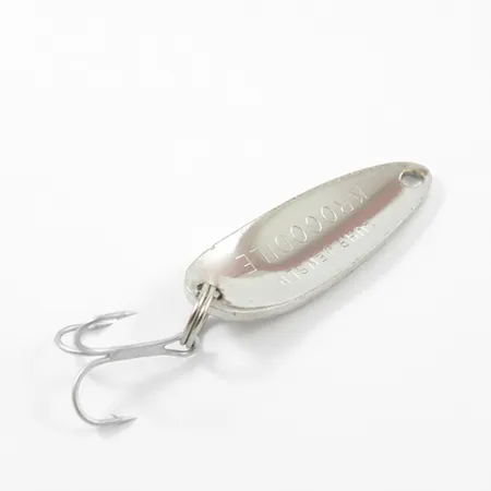 Luhr Jensen Krocodile Skeddrag, Hammered Nickel, 7g, Långkastande, #2682