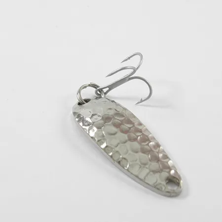 Luhr Jensen Krocodile Skeddrag, Hammered Nickel, 7g, Långkastande, #2682