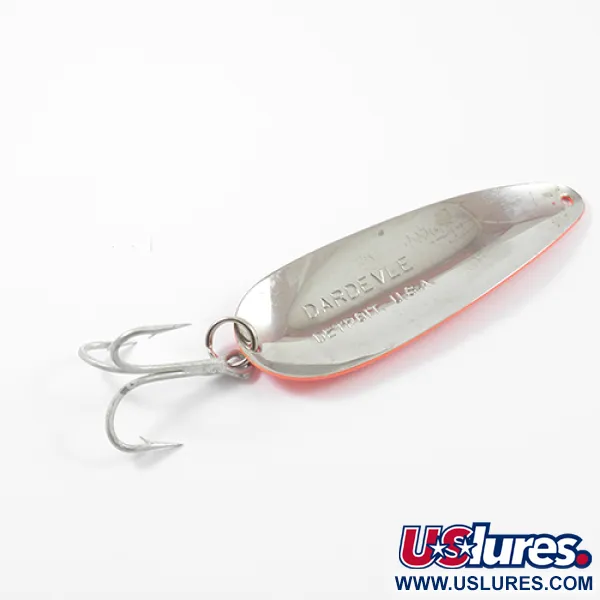 Dardevle Skeddrag, Rosa / Svart / Nickel, 28g, Detroit USA, #2695