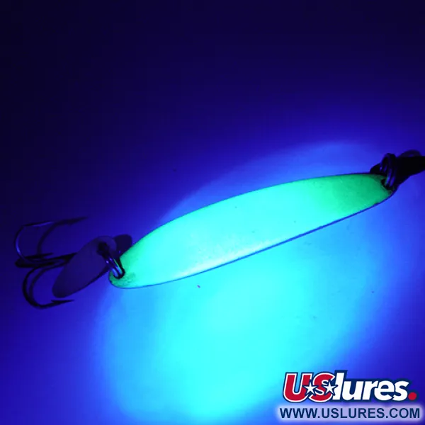 Bay de Noc Swedish pimple UV Pirk, Nickel/Chartreuse UV, 21g, #2706