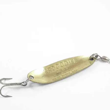 Luhr Jensen Krocodile Die #3 Skeddrag, Frog (Grön/Gul), 10g, #2716