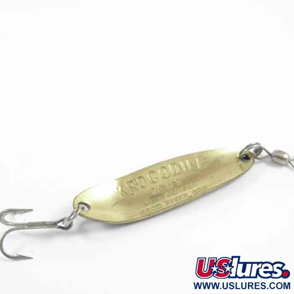 Luhr Jensen Krocodile Die #3 Skeddrag, Frog (Grön/Gul), 10g, #2716