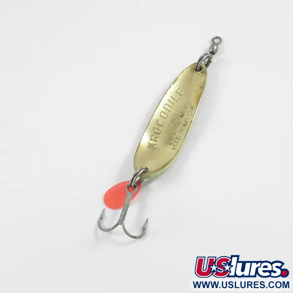 Luhr Jensen Krocodile Die #3 Skeddrag, Firetiger/Mässing, 14g, #2736