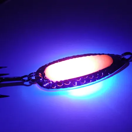 Blue Fox Pixee UV Skeddrag, Nickel / Rosa, 14g, UV-kärna, #2744