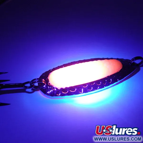 Blue Fox Pixee UV Skeddrag, Nickel / Rosa, 14g, UV-kärna, #2744