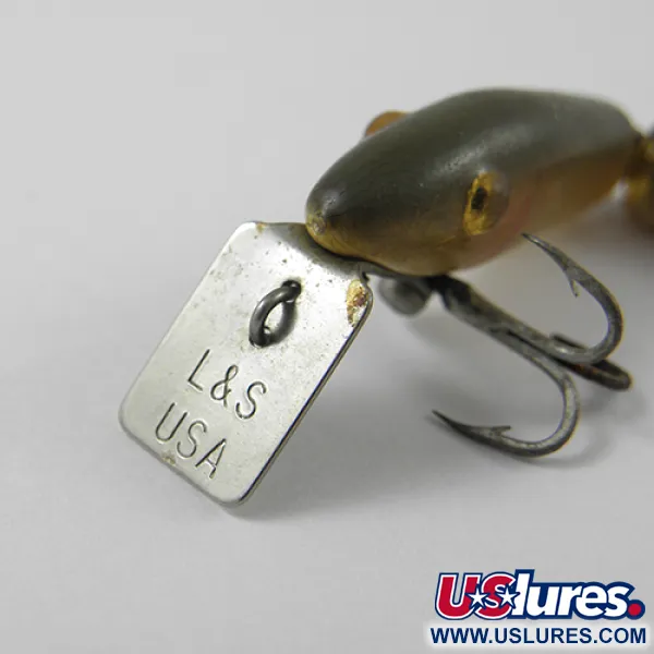 L&S Bait MirrOlure Ledat Bete, Guld Naturlig, 2g, Metallsked, #2747