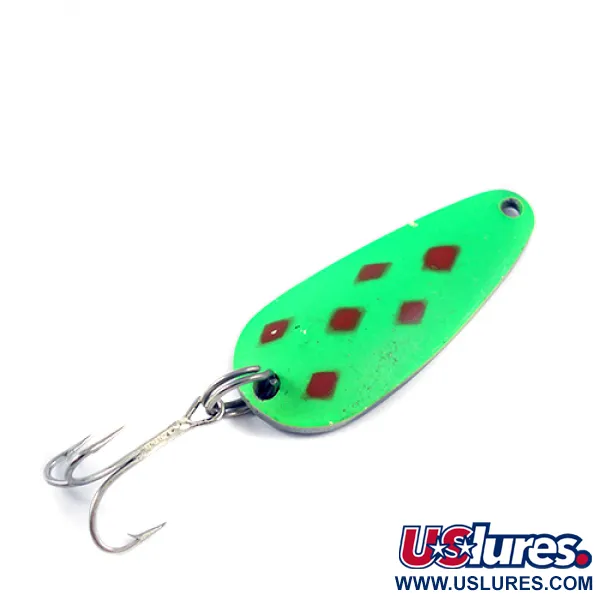 Blue Fox Tor-P-Do Skeddrag, Grön/Röd/Nickel, 14g, Droppformad, #2757