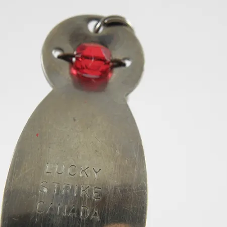 Lucky Strike One Eye Wiggler Skeddrag, Nickel/Rött öga, 14g, #2761