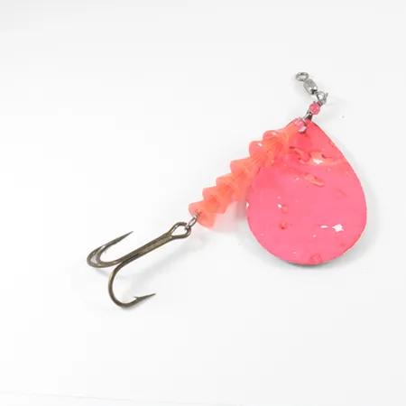 Luhr Jensen Dave Davis Trolling-sked, Rosa/Nickel, 17g, Hamrad, #2776