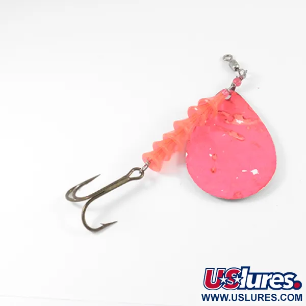 Luhr Jensen Dave Davis Trolling-sked, Rosa/Nickel, 17g, Hamrad, #2776