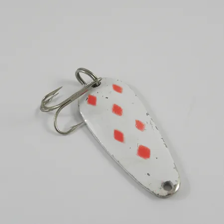 Blue Fox Tor-P-Do Skeddrag, Vit / Röd / Nickel, 14g, #2783