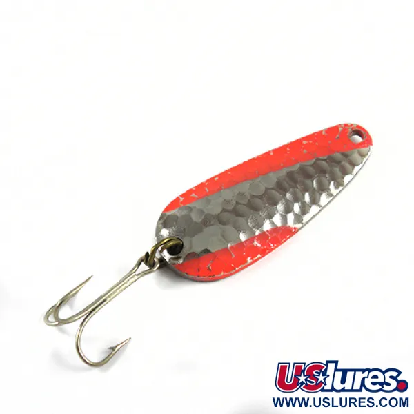 Nebco Tor-P-Do Skeddrag, Hamrad Nickel/Orange, 14g, Vintage, #2784