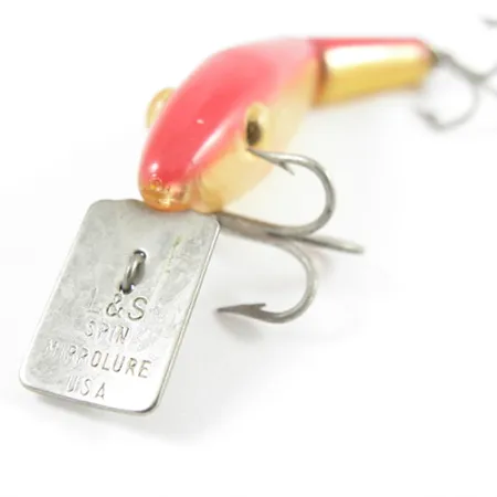 MirrOlure Ledat Bete, Guld / Röd, 4g, Vintage USA, #2791