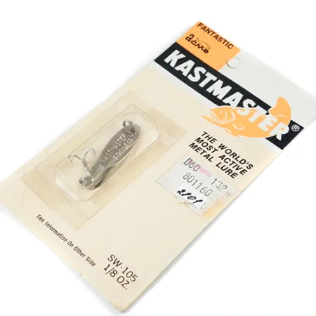 Acme Kastmaster Skeddrag, Silver, 3,5g, Aerodynamisk, #2801