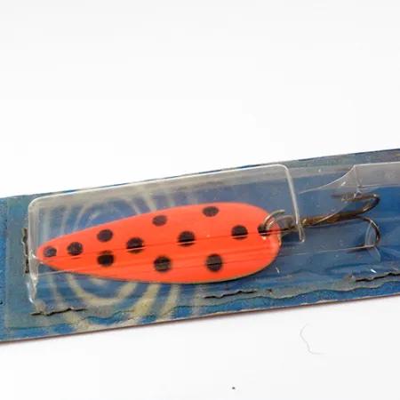 Weber Spoon Skeddrag, Röd / Svart, 11g, Vintage OVP, #2802