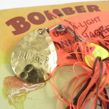 Bomber Bushwhacker Spinnerbait, Mässing, 7g, Hamrat Blad, #2809